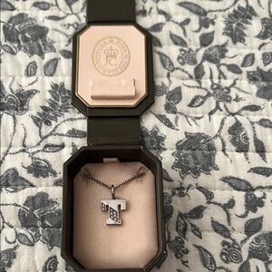 Vintage Juicy Couture T-initial Necklace